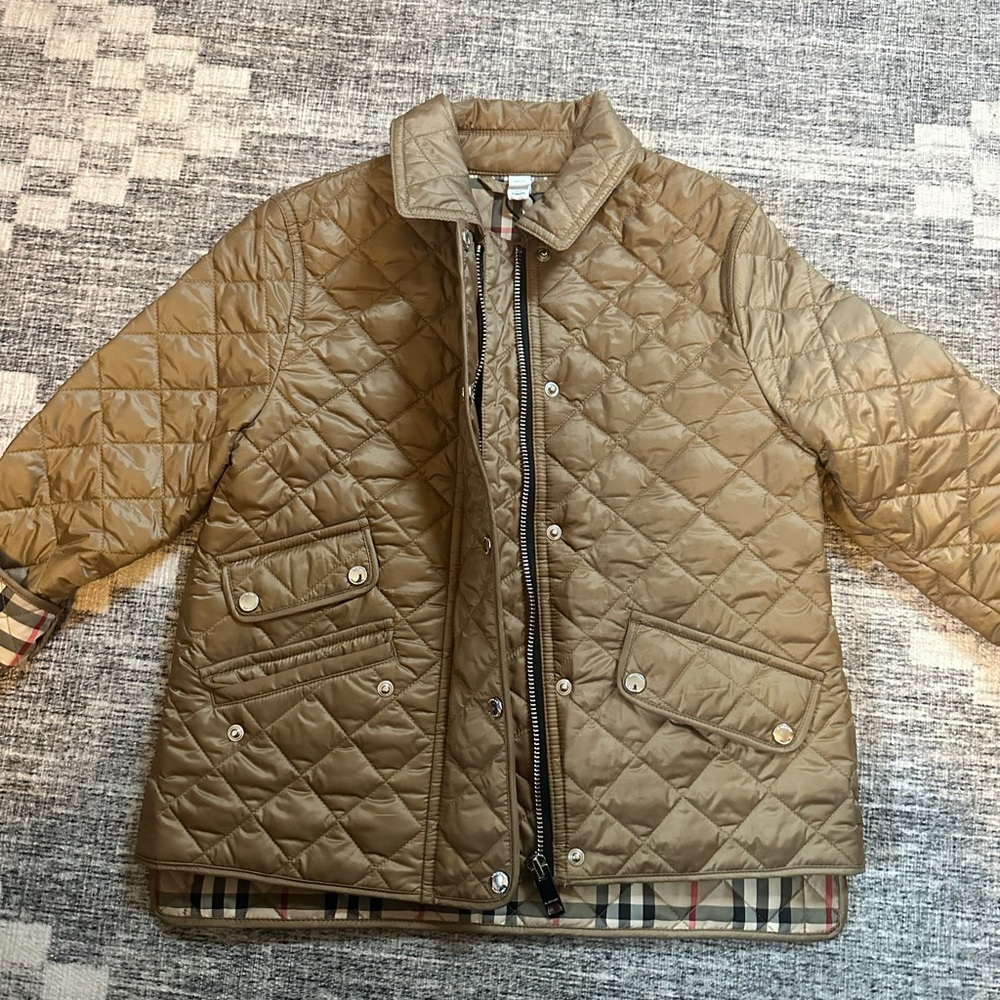 Quilted Burberry Coat